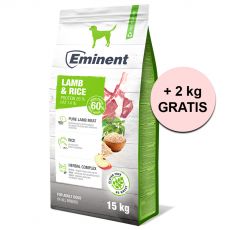 Eminent Lamb & Rice High Premium 15 kg + 2 kg GRÁTIS