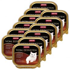 Animonda Vom Feinsten Adult Cats - kuracia pečeň 12 x 100 g