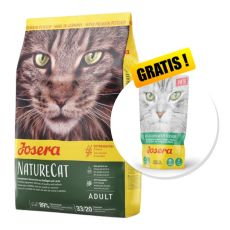 JOSERA NatureCat 2 kg + 1 x kapsička 85 g GRÁTIS
