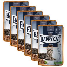 Kapsička Happy Cat Culinary Land-Ente / kačka 6 x 85 g