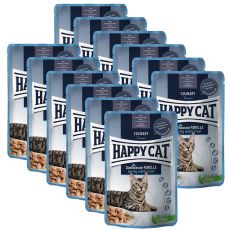 Kapsička Happy Cat Culinary Quellwasser-Forelle / Pstruh 12 x 85g