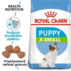 Royal Canin X-Small Puppy granule pre trpaslíčie šteňatá 1,5 kg